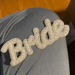 BRIDE iron on patch